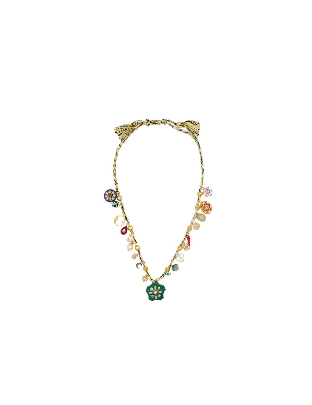 Collier GRIGRI Star - Vert