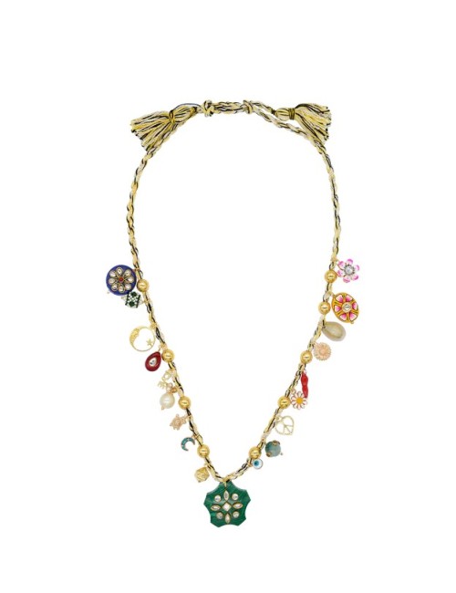 Collier GRIGRI Star - Vert