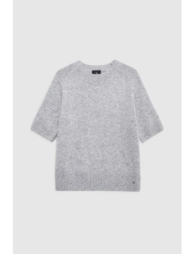 Sweater JACKSON manches courtes - Medium Heather Grey