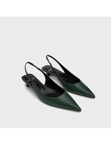 Escarpins Slingback STELLA - Dark green