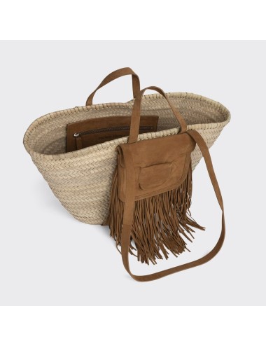 Panier ALPHA RODEO Raffia - Camel