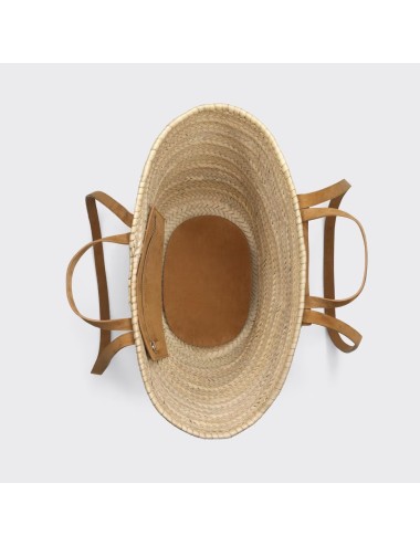Panier ALPHA RODEO Raffia - Camel