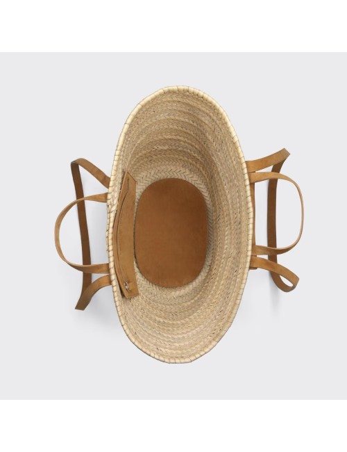 Panier ALPHA RODEO Raffia - Camel