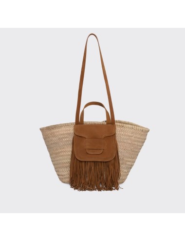 Panier ALPHA RODEO Raffia - Camel