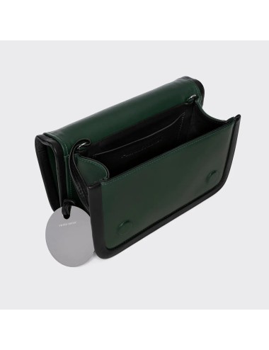 Sac à main Maxi ALPHA - Vert sombre / Noir