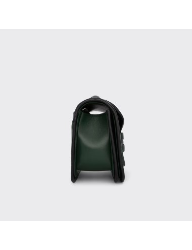 Sac à main Maxi ALPHA - Vert sombre / Noir