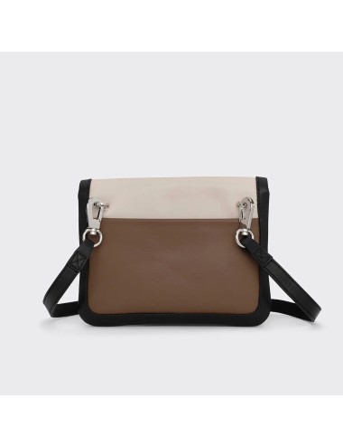 Pochette ALPHA - Camel / Offwhite / Rosewood