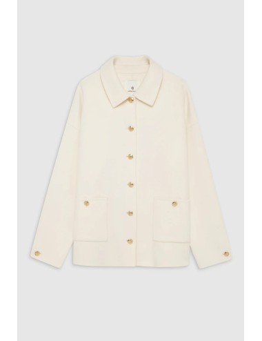 Veste LUCA - Ivoire, mélange Cashmere