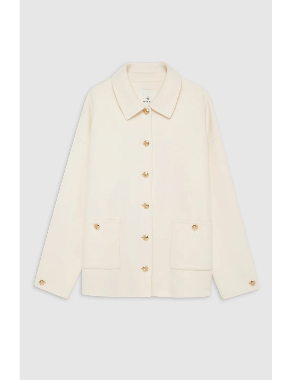 Veste LUCA - Ivoire, mélange Cashmere