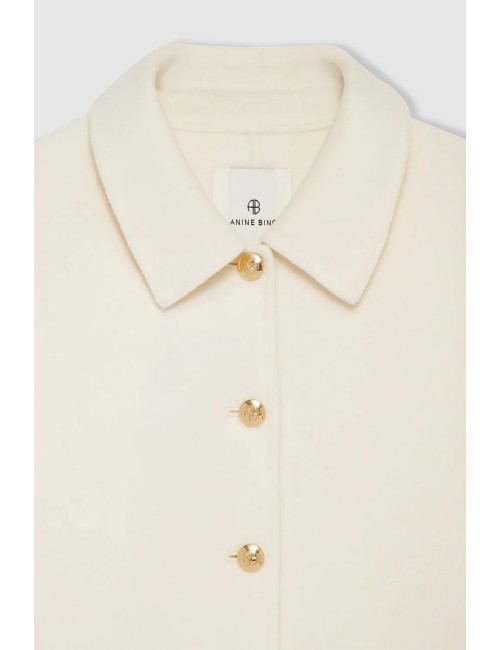 Veste LUCA - Ivoire, mélange Cashmere