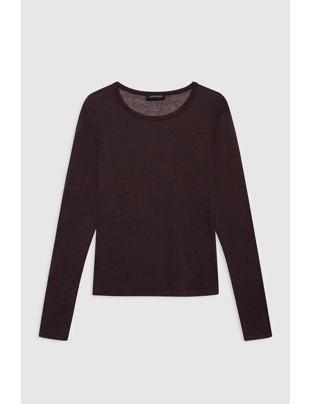 Tee-shirt SYLVIE - Brun foncé