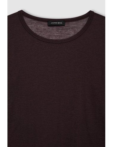 Tee-shirt SYLVIE - Brun foncé