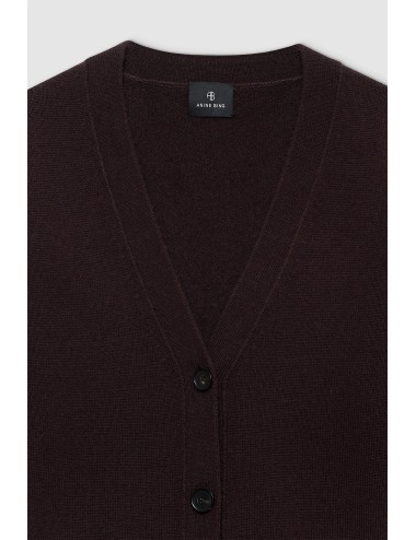 Cardigan JACKSON - Brun foncé