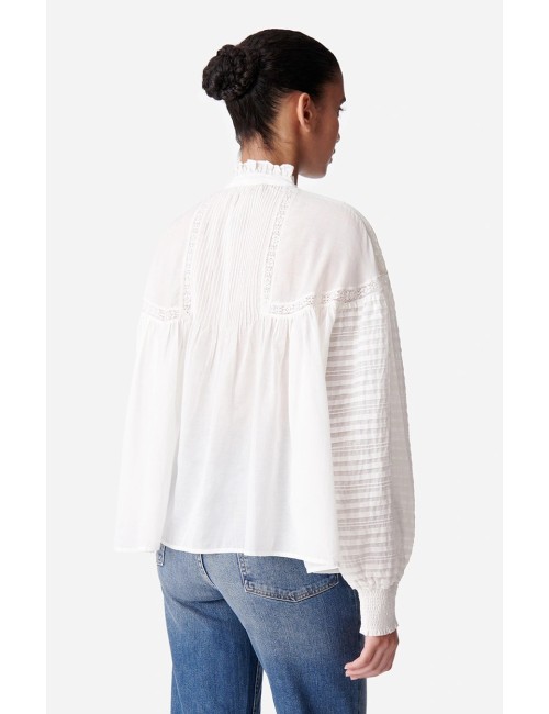 Blouse DAHLIA - Blanc