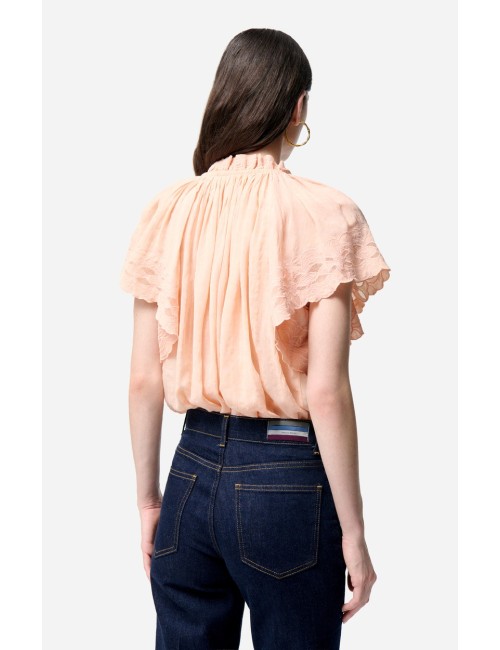 Blouse VALENTIN - Pêche