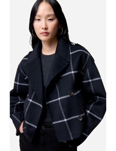 Veste BERAN - Noir / Blanc
