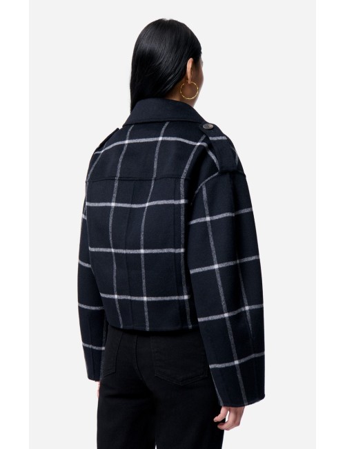 Veste BERAN - Noir / Blanc
