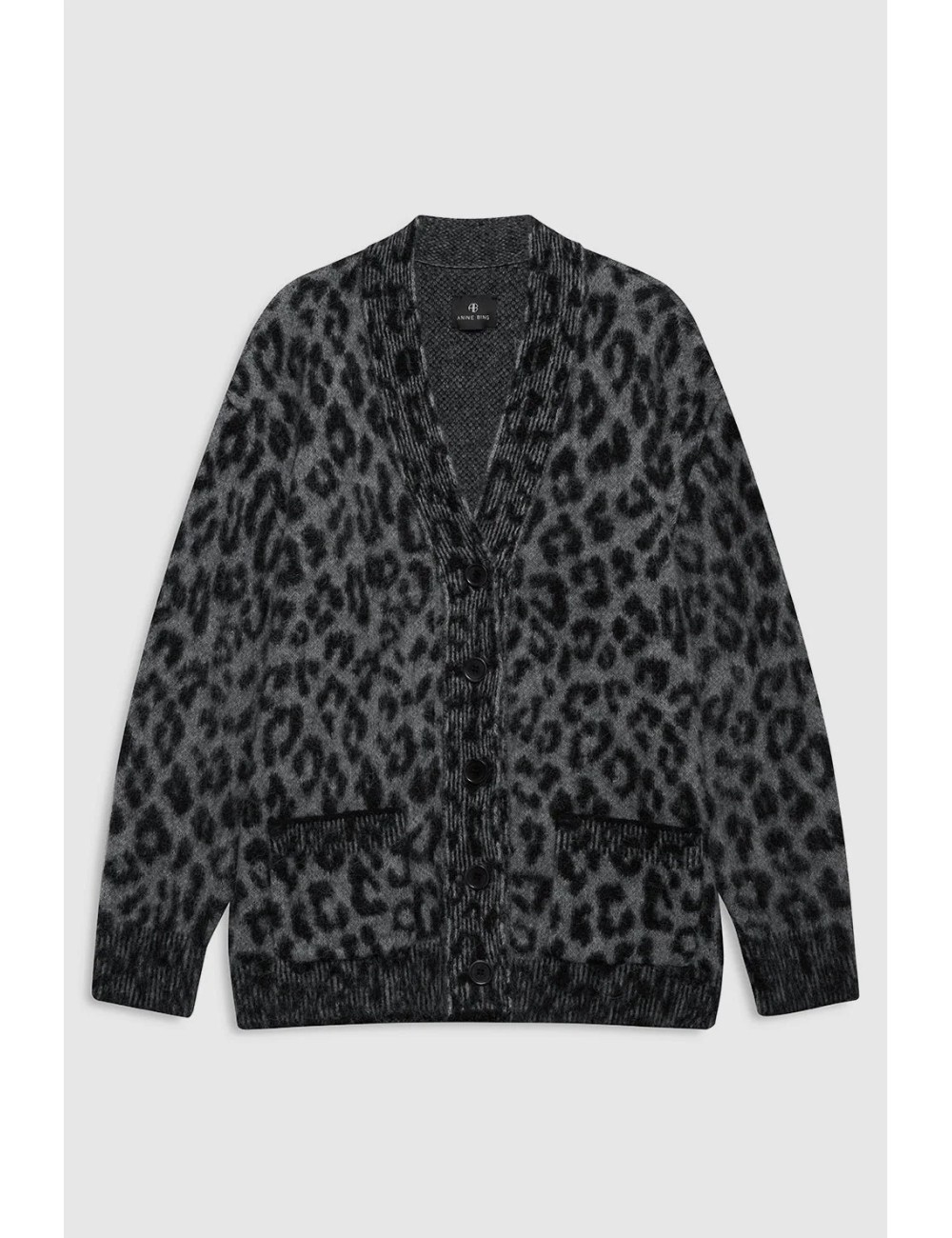 Cardigan BANKS - Grey Leopard