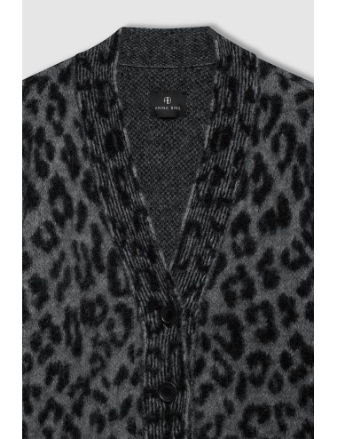 Cardigan BANKS - Grey Leopard