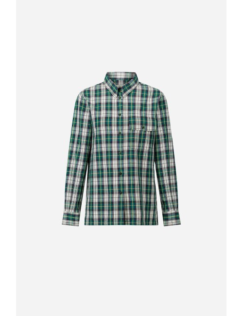 Chemise CHIARA - Carreaux verts