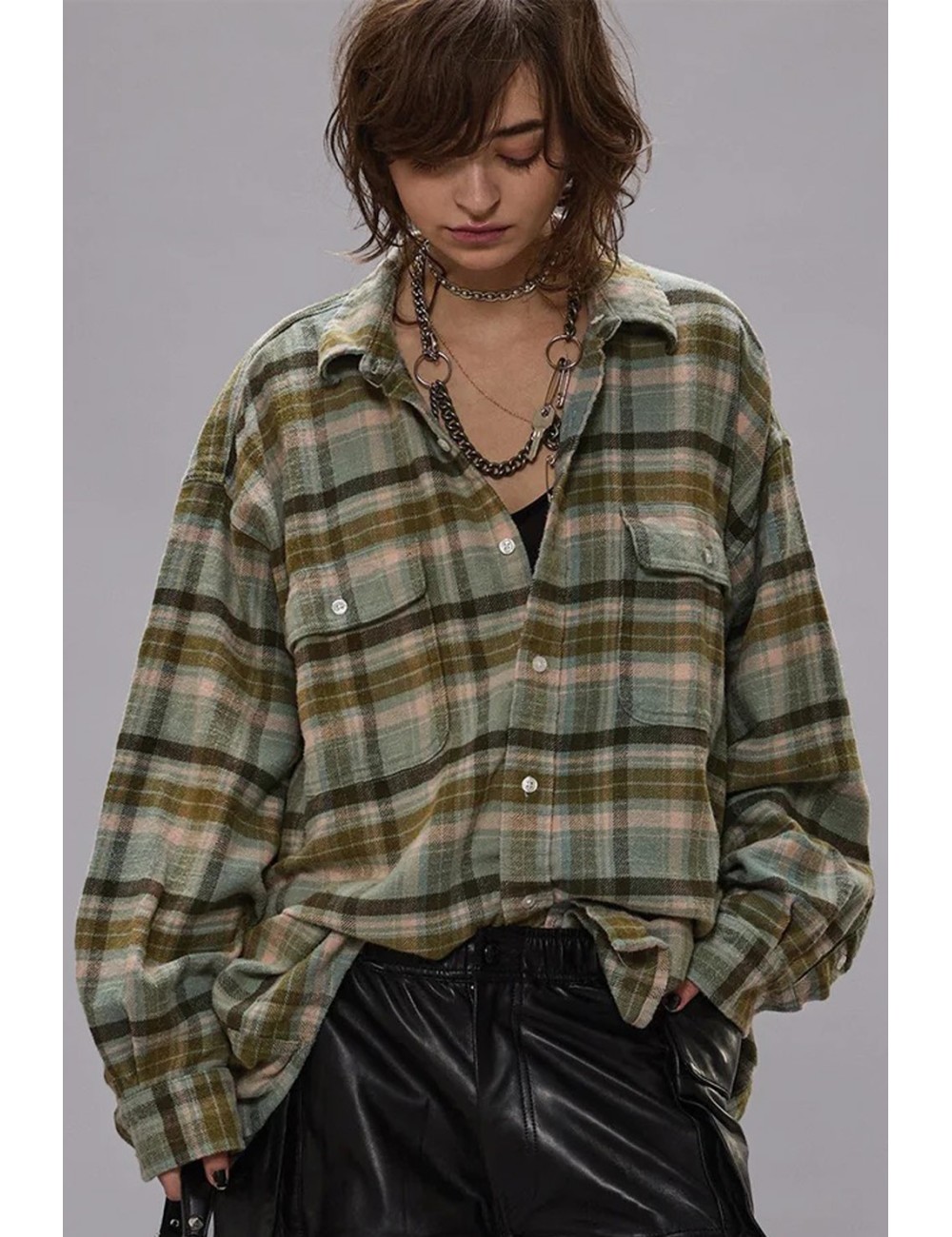 BOYFRIEND - Turquoise Plaid