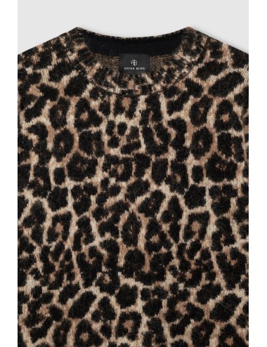 SYDNEY Crew Sweater - Léopard
