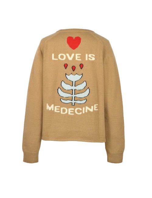 LOVE Sweater - Camel