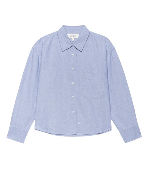 Chemise CROPPED OXFORD - Bleu
