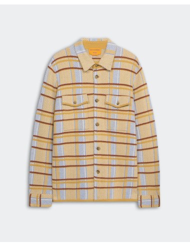 Veste PLAID WORK SHIRT - Curry