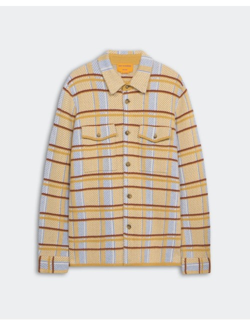 Veste PLAID WORK SHIRT - Curry