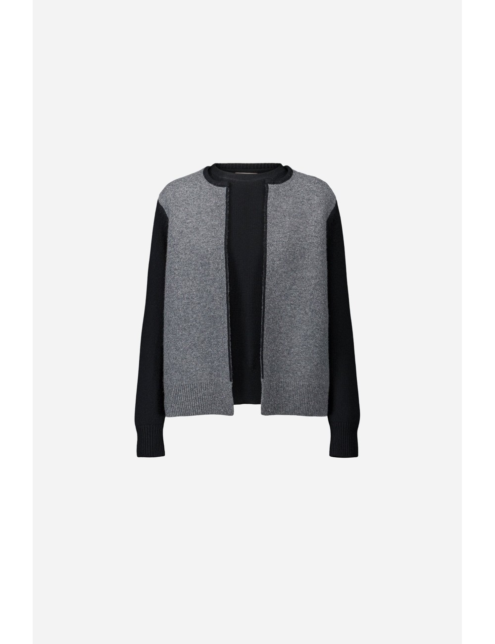 Cardigan ARLES - Gris, Noir