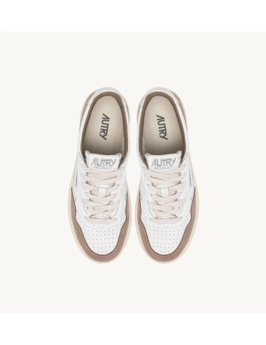 MEDALIST Low - Blanc / Tabac