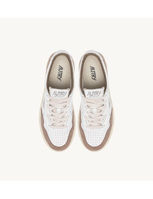 MEDALIST Low - Blanc / Tabac