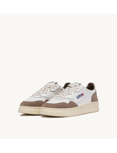 MEDALIST Low - Blanc / Tabac