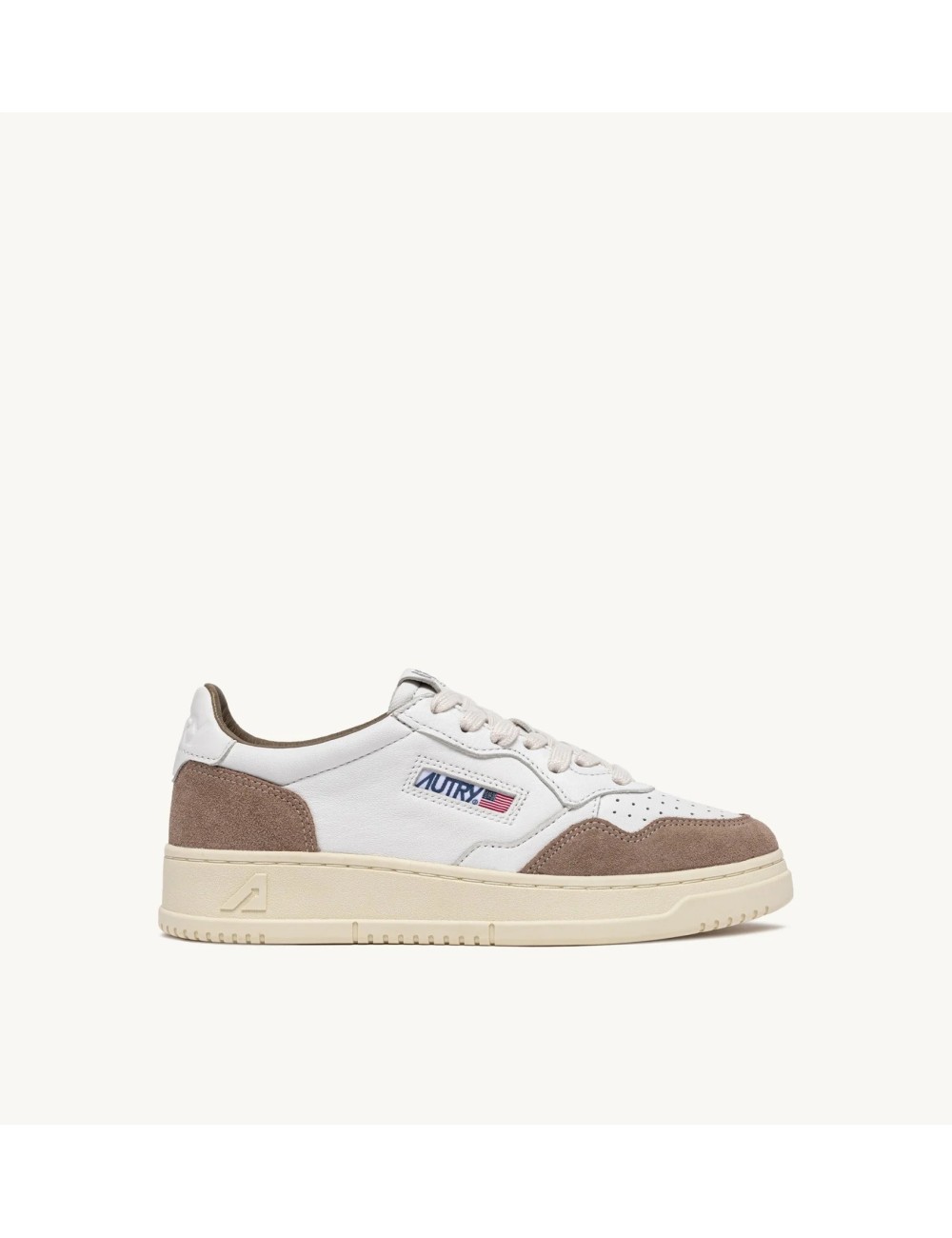 MEDALIST Low - Blanc / Tabac