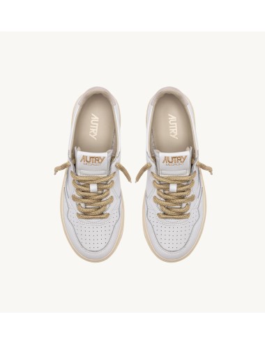 MEDALIST Low - Blanc / Lurex