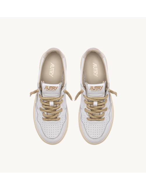 MEDALIST Low - Blanc / Lurex