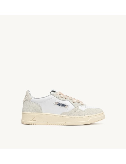 MEDALIST Low - Blanc / Paillettes