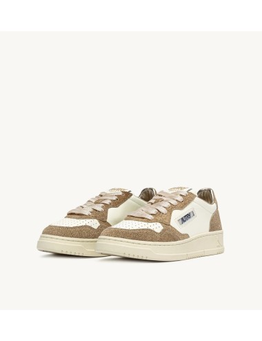 MEDALIST Low - Marshmallow / Sable et paillettes