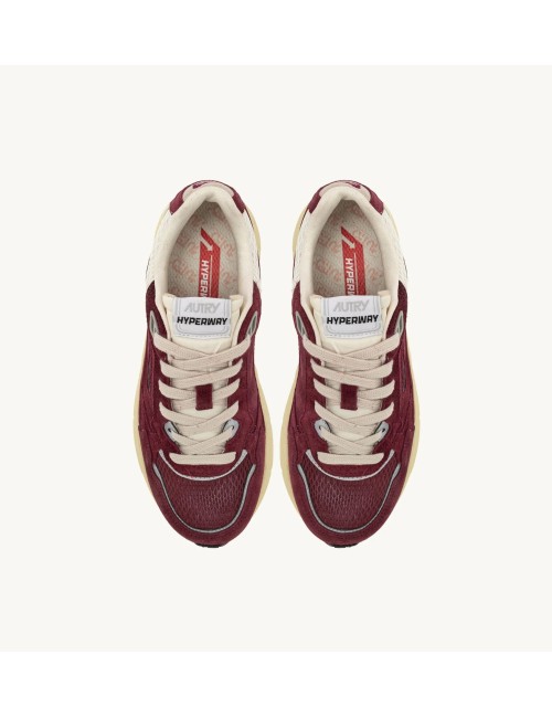 HYPERWAY Low - Bordeaux / Argent