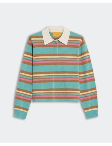 Cropped Stripe RUGBY - Glacier