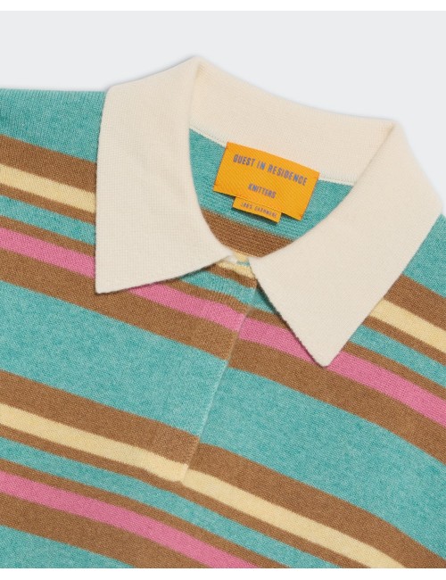 Cropped Stripe RUGBY - Glacier