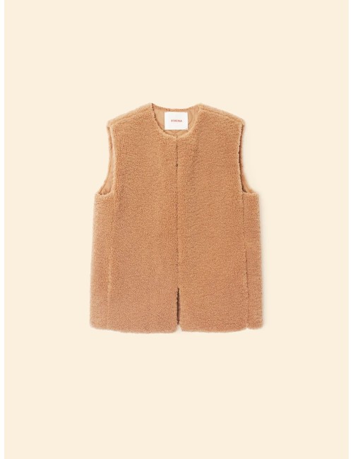 Gilet THEA - Brun Teddy
