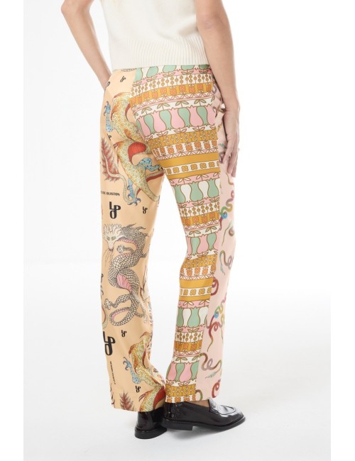 Pantalon LUCKY - Mix Serpent Rose
