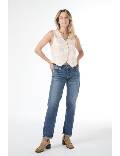 Gilet SERVEUSE - Carte Fuchsia