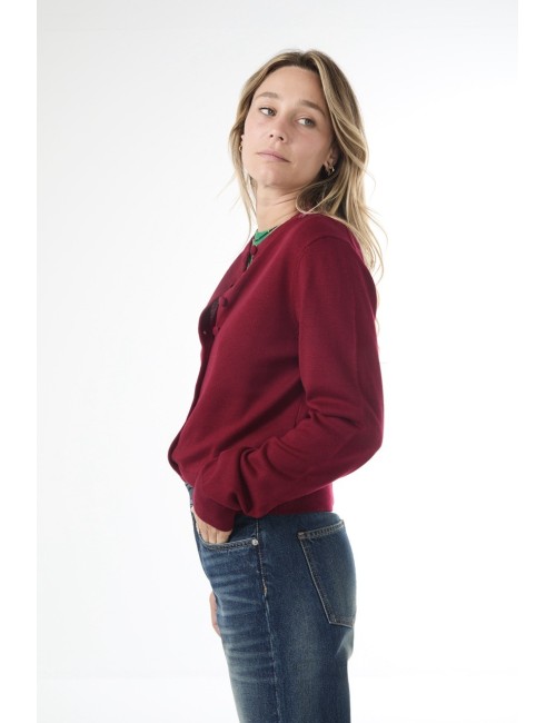 Gilet TWIN - Bordeaux