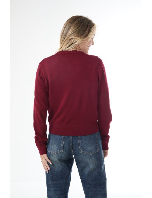 Gilet TWIN - Bordeaux