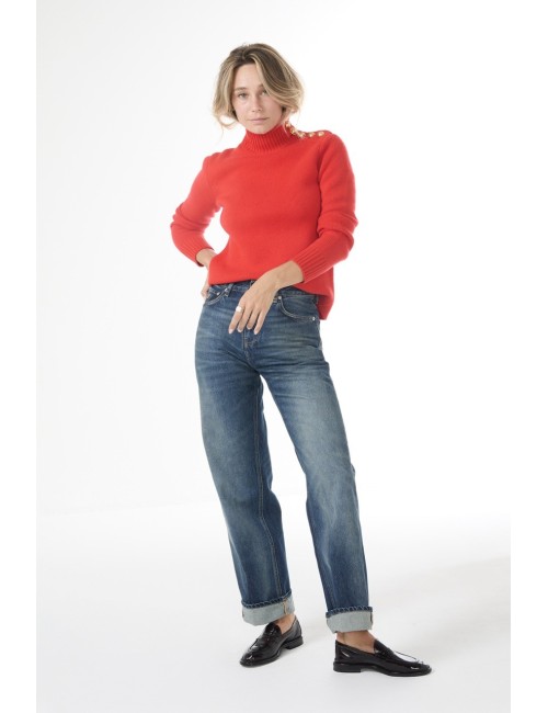 Pull MAILLON - Rouge vif