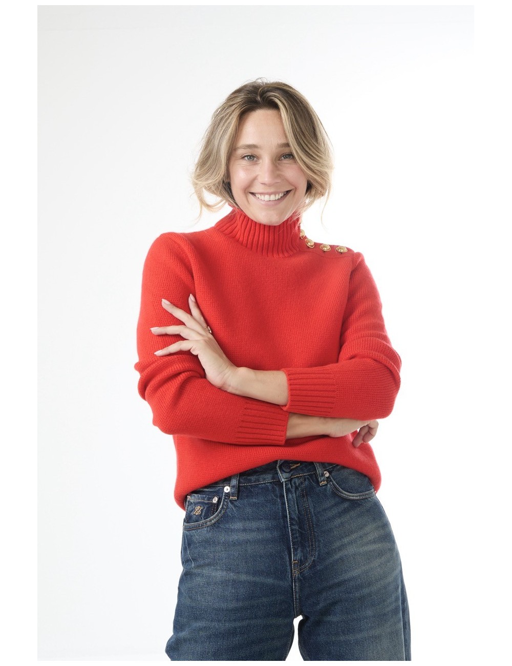 Pull MAILLON - Rouge vif