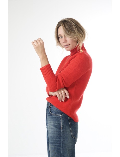 Pull MAILLON - Rouge vif
